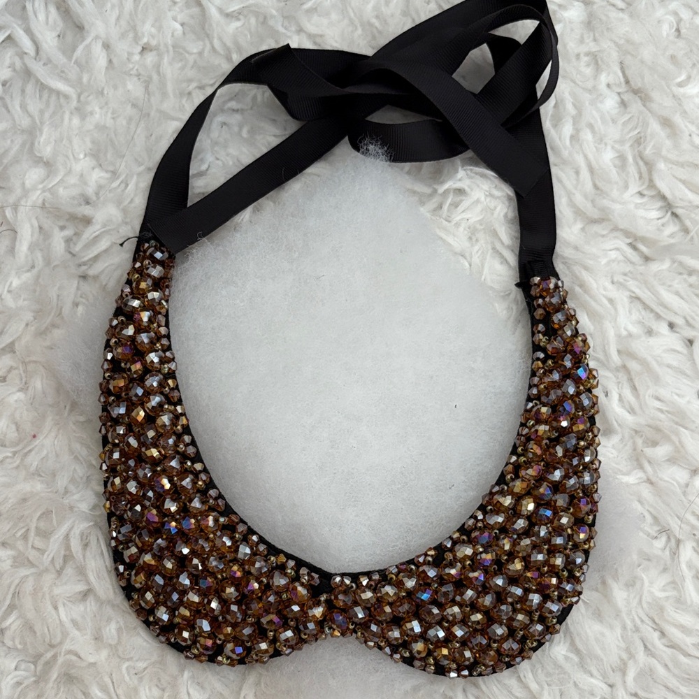 Nordstrom Beaded Collar Necklace - statement